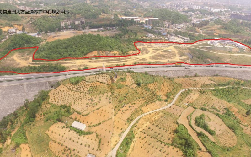 東關物流園大方互通養(yǎng)護中心規(guī)劃用地