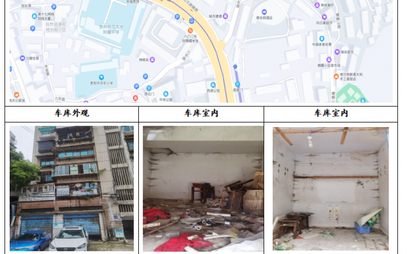 貴州省機(jī)關(guān)事務(wù)管理局國(guó)有資產(chǎn)管理服務(wù)中心貴陽市云巖區(qū)寶山北路180號(hào)55棟一單元1樓最左側(cè)2間車庫招租